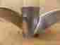 013077 Michigan Wheel Used Stainless Steel Michigan-rapture Propeller Part