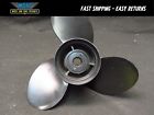 031053 Michigan Wheel Mercury Force Outboard Aluminum Propeller Blue