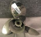 033036 Michigan Wheel Clean Used Mercury Stainless Outboard Propeller