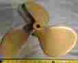 0626 Michigan Wheel Federal Reconditioned Balanced 19 X 20 Pitch Bronze Boat Propeller Rh