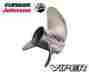 0763929 Brp Johnson Evinrude Viper Stainless Steel 3 Blade Propeller 13.88 X 15 824375030918