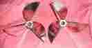 48-13700-19 138-16ab 48-13701-19 Mercury Mirage Plus 15 1 4 X 19 Stainless Steel Propeller Set