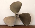 13rh13 Bronze Or Brass Boat Propeller Rh Cup Shaft Michigan Vintage
