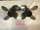 14.25x24 Mach Stern Driver Propeller Rh Stainless Blades Mercruiser Pair