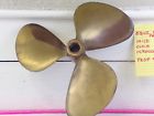 14rh000 Equi Poise Bronze Brass Boat Propeller Impeller Nautical Decor