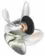3553-141-19 150-300 Solas 14 1 8 X 19 Pitch Stainless 4 Blade Prop For Yamaha Outboard Hp