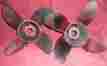 158-15ab 831915 831916 Mercury 15 1 4 X 28 Bravo Stainless Propeller Set