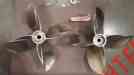 15x28 Propellor Humpback Mercury Prop Shaft Blade 1-1 4 Brake Racing Cleavers