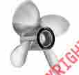 1654-150-28 Solas 15 X 28 Pitch Stainless Steel Front Lh Dual Prop Mercruiser Bravo Iii Stern Driv