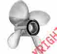 1654-158-23 Solas 15 3 4 X 23 Pitch Stainless Steel Front Lh Dual Prop Mercruiser Bravo Iii Stern