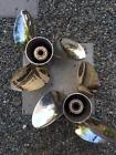 16x23 Suzuki Counter-rotating 3 Blade Stainless Props