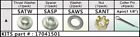 17041501a Solas Hardware Kit Suzuki 824375044007