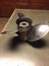 20321-01421 Stiletto Stainless Boat Prop Evinrude Johnson Spline Rh