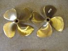 350953 22x18 Keyway Lh Bronze 1 2 Propellers Michigan Taper Dyna-quad Rh
