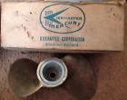 23587 A-2 Quicksilver Vintage Mercury Brass Boat Propeller Blade Prop