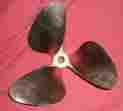289-16 Oj Propeller Legend 13 X 3 Blade Left Hand Nibral Inboard 1
