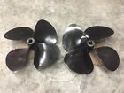 4-blad 29x24.5 R L 2 Bore Nibral Dynaquad Boat Propellers