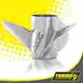 Mar-14722-r1-00 300hp Precision Propeller Turbo Fxp 14 3 4 X 22 Stainless Steel For Yamaha 150