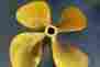 350411 Michigan Wheel Propeller Dyna Quad 4 Blade Bronze 19 X 22 Pitch 1 Pilot Bore