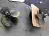 3861103 3861102 Volvo Penta 2 Sets Of T5 Props Front Rear Used For Ips