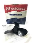389944 Omc Oem Johnson Evinrude Prop Propeller Black Aluminum