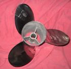 48-12345-a50-23 Quicksilver Mercury Solid Hub Mirage Stainless Steel Propeller