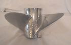 48-18278-a41-17p  Quicksilver Used Stainless Boat Propeller