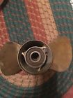 48-29657-17 Mercury Quick Silver Vintage Bronze Brass Outboard Propeller