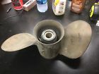 48-31456 48 31456 A3 - 19 Quicksilver Brass Boat Prop Propeller Pitch Quick Silver Inch Wide