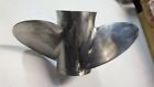 12.63x25p 48 72758a4 Mercury Mariner Propeller Prop Stainless Steel Spline Rh