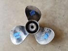 48-79572-17 Quicksilver Aluminum Prop Merc Yam Hon Suz