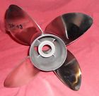 48-831909-22 Mercury Left Hand Bravo Stainless Steel Propeller