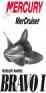 48-831913a55 15 Mercury Bravo 1 Bl 4 Propeller Oem Lh Ss 26