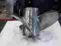 48-90159 Mercury Stainless Steel 17p Left Hand Rotation Vengence Propellor