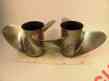 48-13245-23 4813246 Set Bravo Alpha 5 Mercury Mirage 14 Stainless 8 23 Propeller Rh