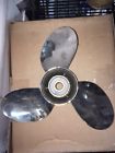 5033956 Johnson Evinrude Brp Stainless Steel Lh Propeller Pitch Boat