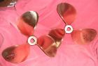 51-15 Hall Stavert 17 X 19 And Hytorq Inboard Propeller Set Nibral 1.5 Shaft