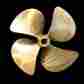 52557-6 Unbranded Teignbridge Nibral 18 In X 20 Pitch Boat Prop Propeller Right Hand