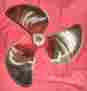 635080 Michigan Wheel 17 X 16 Djx Right Hand Nibral Inboard Propeller 1 4 Bore 163
