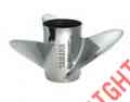6d0-45976-00-00 Yamaha Propeller Ii Oem 15-3 Series 4 15 Stainless Saltwater