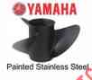 6g5-45978-03-00 13 Blade 17 Propeller Yamaha 4 Oem Steel Prop 3 Black