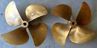 751055x 751054x Michigan Wheel Dqx 22 X 23 Rh Lh Set 1-1 2 Bore Bronze