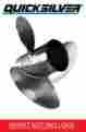48-8m0103523 8m0103523 Quicksliver Quicksilver Enertia Q3 14 X 19 Stainless Prop For Yamaha Sterndrive