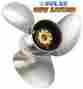 1231-105-11 9.9-25 Solas 10 1 2 X 11 Pitch Stainless Steel Prop For Mercury Mariner Hp