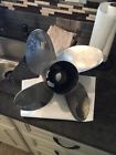 9526382-2-1 Power Tech Boat Propeller Used Set Of Stainless Counter Rotating