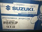 99105-00700-22p Suzuki Stainless Steel Propeller New