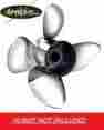 993203 Michigan Wheel Apollo 4 Blade Stainless Steel Propeller Suzuki 150 300hp 14 5 8 X 16