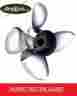 993206 Michigan Wheel Apollo 4 Blade Stainless Steel Propeller For Yamaha Sterndrives 14 X 22