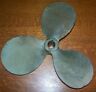 Rsa9184 A2187 Unbranded Antique Bronze Brass Wooden Boat Propeller Prop Blade