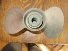 A27265 Michigan Vintage Solid Brass Boat Propeller Nautica Decor Maritime Nice